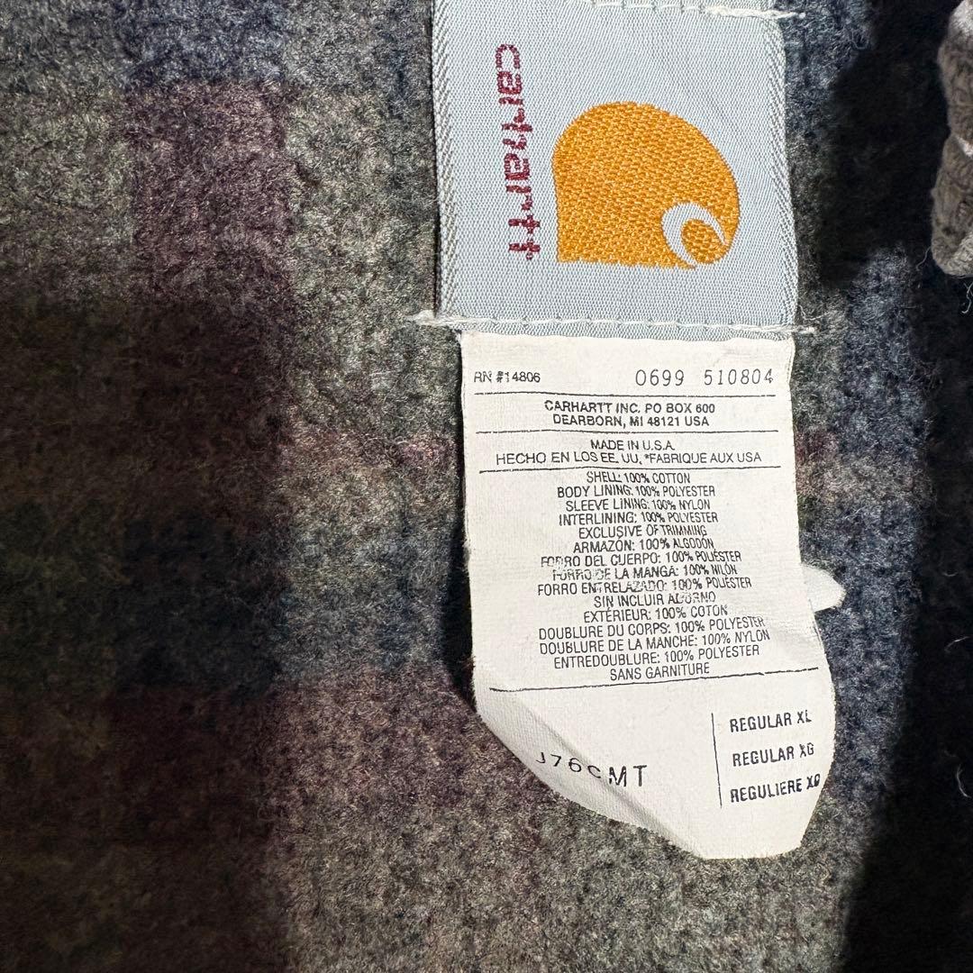 90s USA製 カーハート デトロイト ジャケット 野村訓一 J76CMT