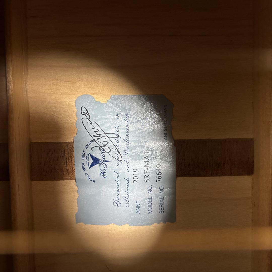 K.YAIRI SRF-MA1 アコースティックギター