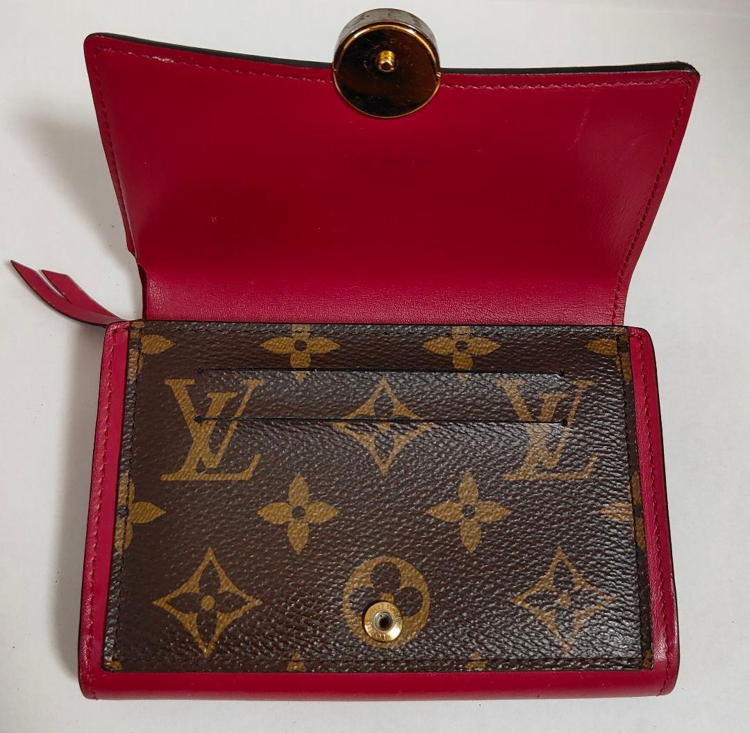 ルイヴィトン ポルトフォイユフロール コンパクト モノグラム 折り財布