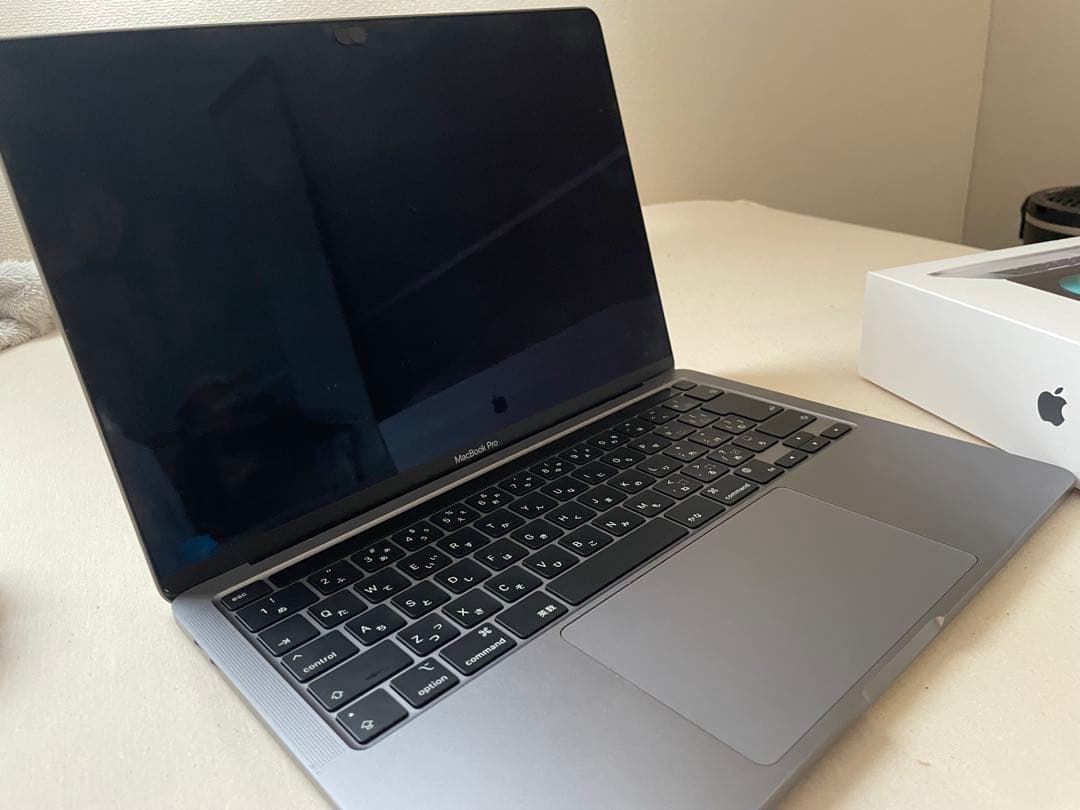 【美品】M2 MacBook pro 2022 13インチ スペースグレー