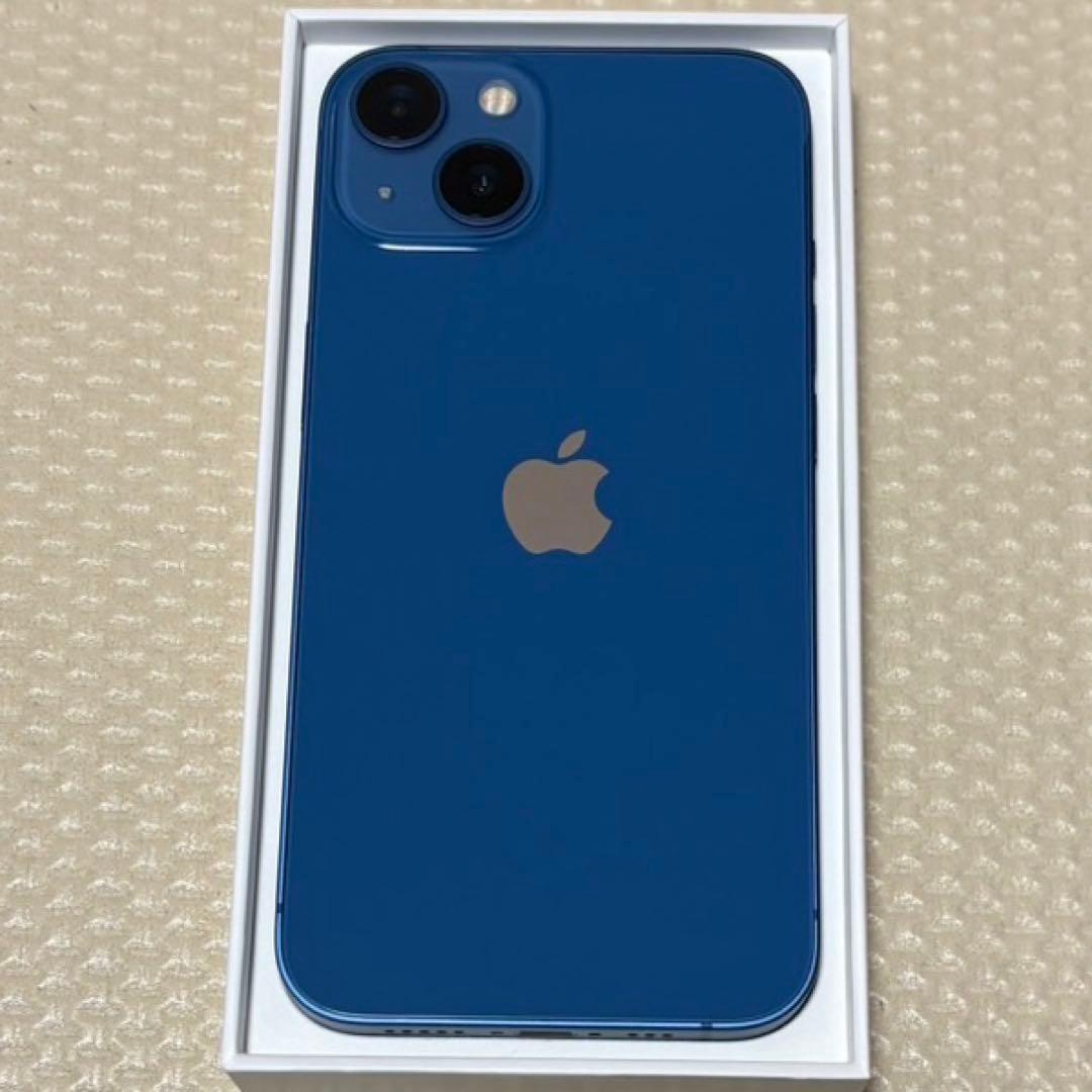 新品近いバッテリー容量100% iPhone13 128GB SIMフリー 本体