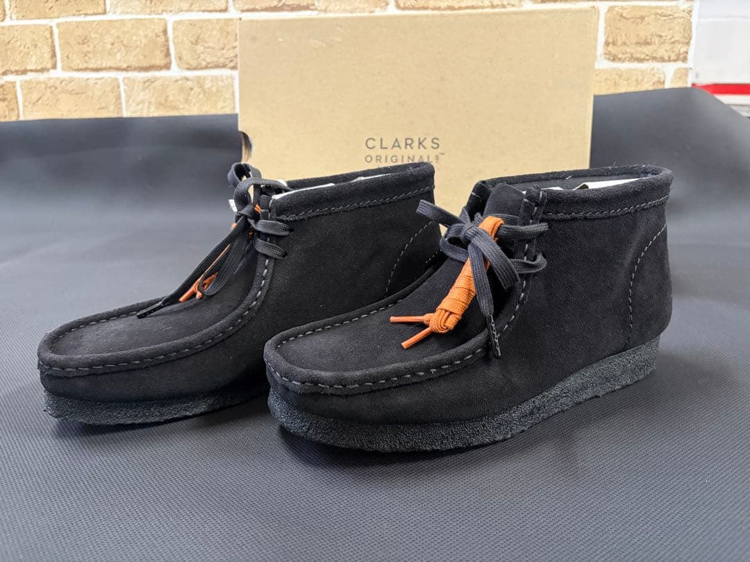CLARKS ORIGINALS ワラビーブーツ UK6.5 24.5cm