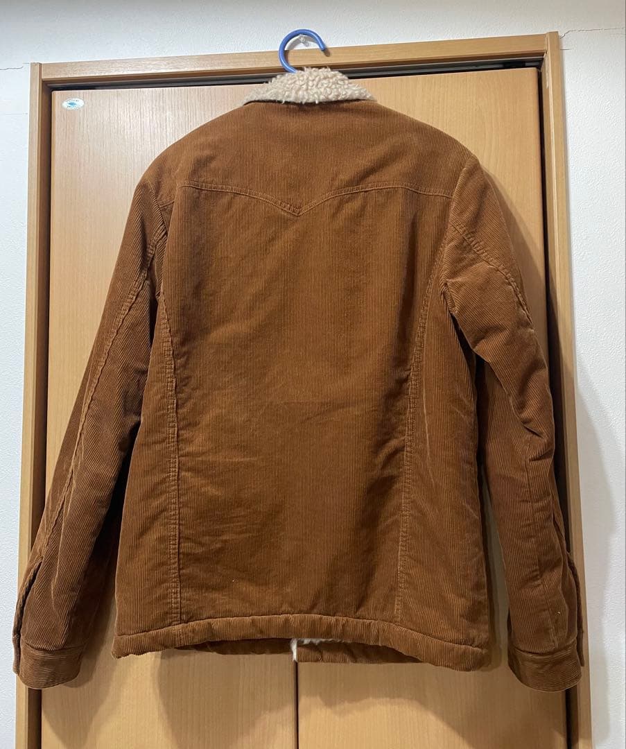 COOTIE コーデュロイボアジャケット　キャメルブラウン　Lサイズ
