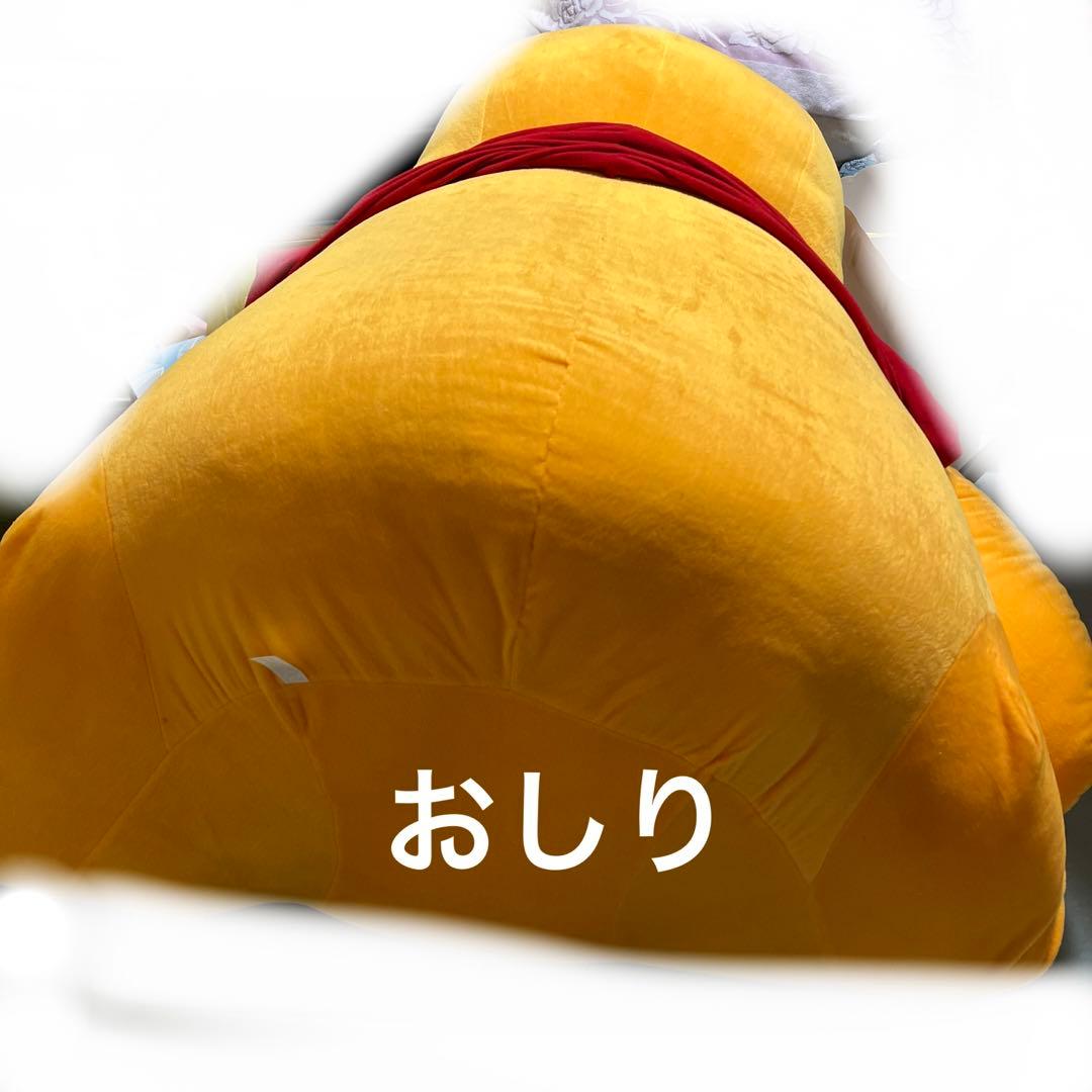 くまのプーさん超特大ぬいぐるみ　3辺合計3m越え！