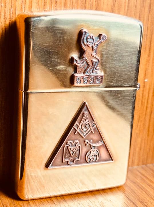 最愛の悪魔★デビル★フリーメイソン★シユライナー双頭鷲★ゴールド真鍮ブラス製