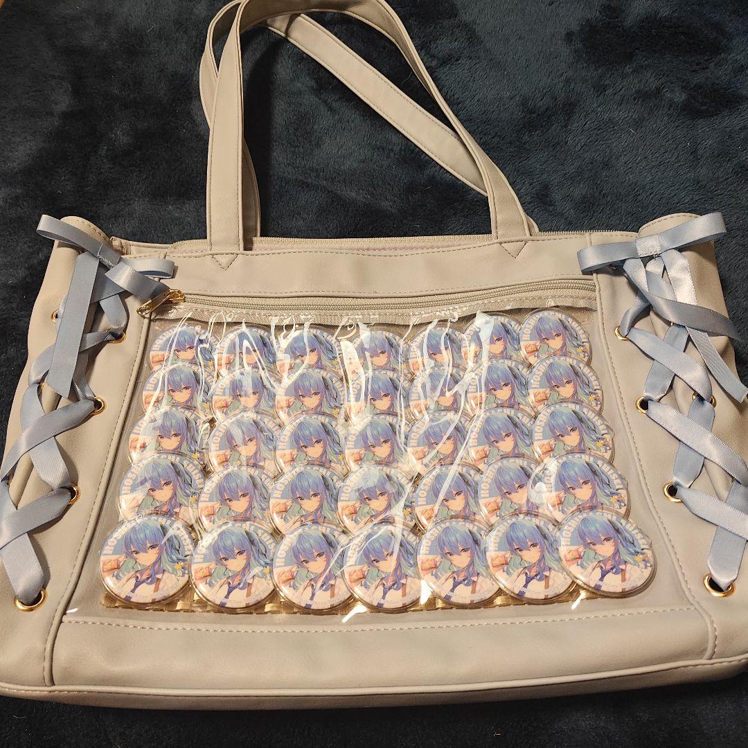 masa　ホロライブ 缶バッジ 不知火建設 星街すいせいセブン　痛バッグ