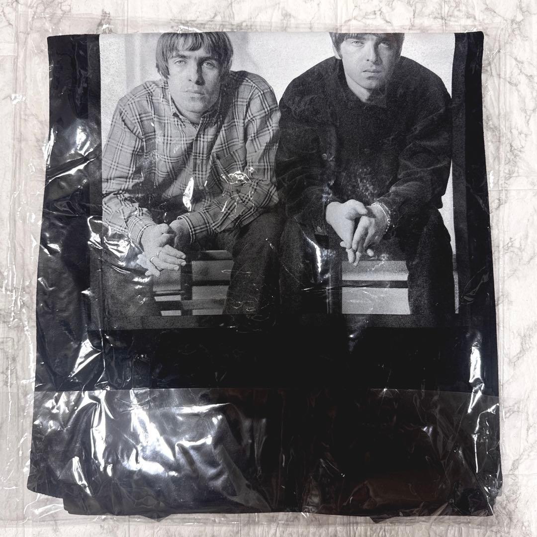 Oasis Live'25 Tシャツ Tour Photo Mono モノクロ