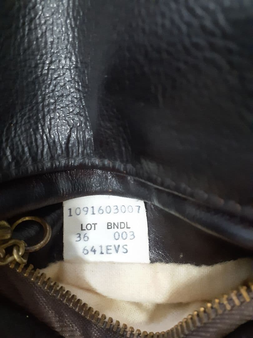 希少 schott レザー ライダースジャケット 赤茶 641EVS 36