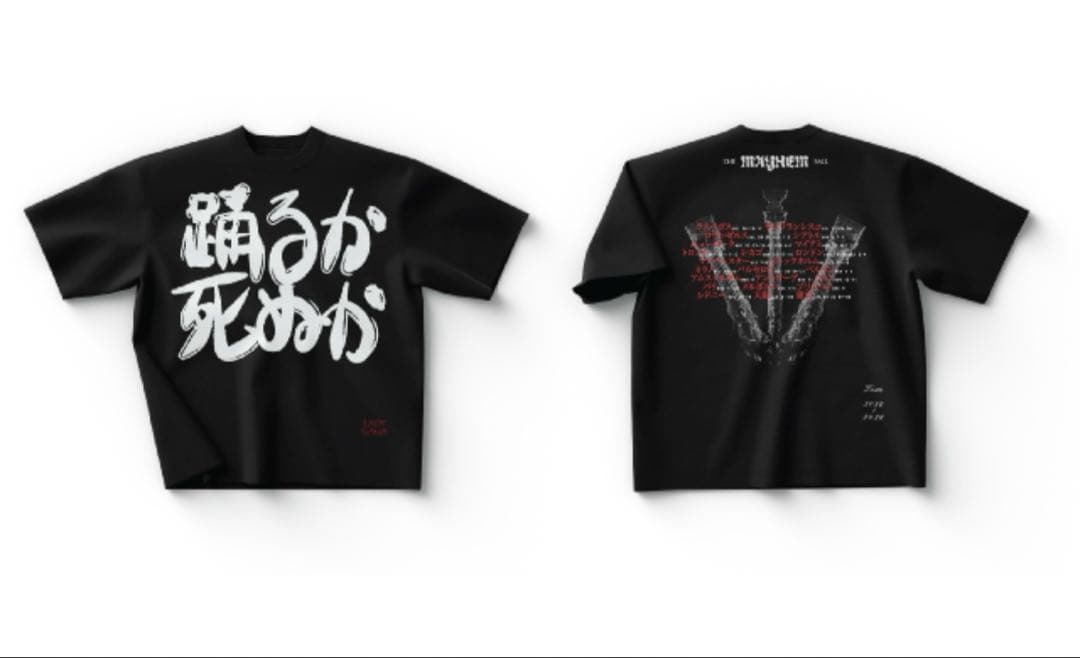 レディーガガ　踊るか　死ぬか　ツアーTシャツ　lady gaga XL