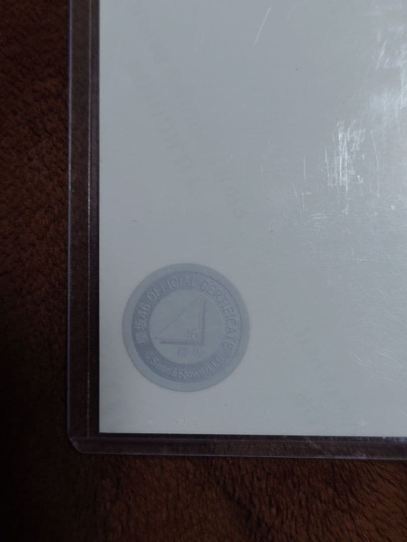 小*し様 櫻坂46 中嶋優月 直筆サイン入生写真