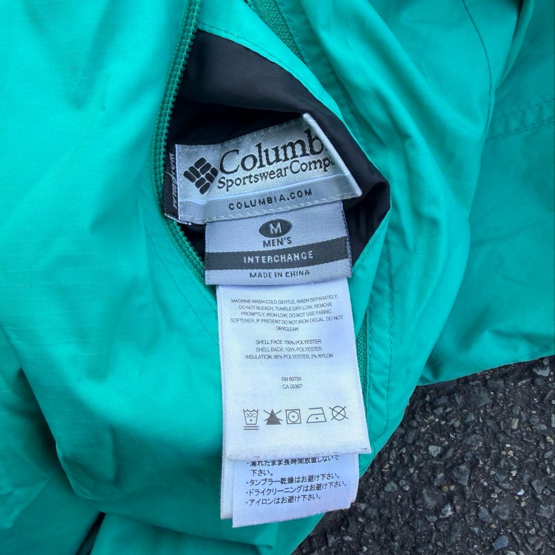 90's コロンビア リバーシブル チェック ジャケット アーカイブ テック