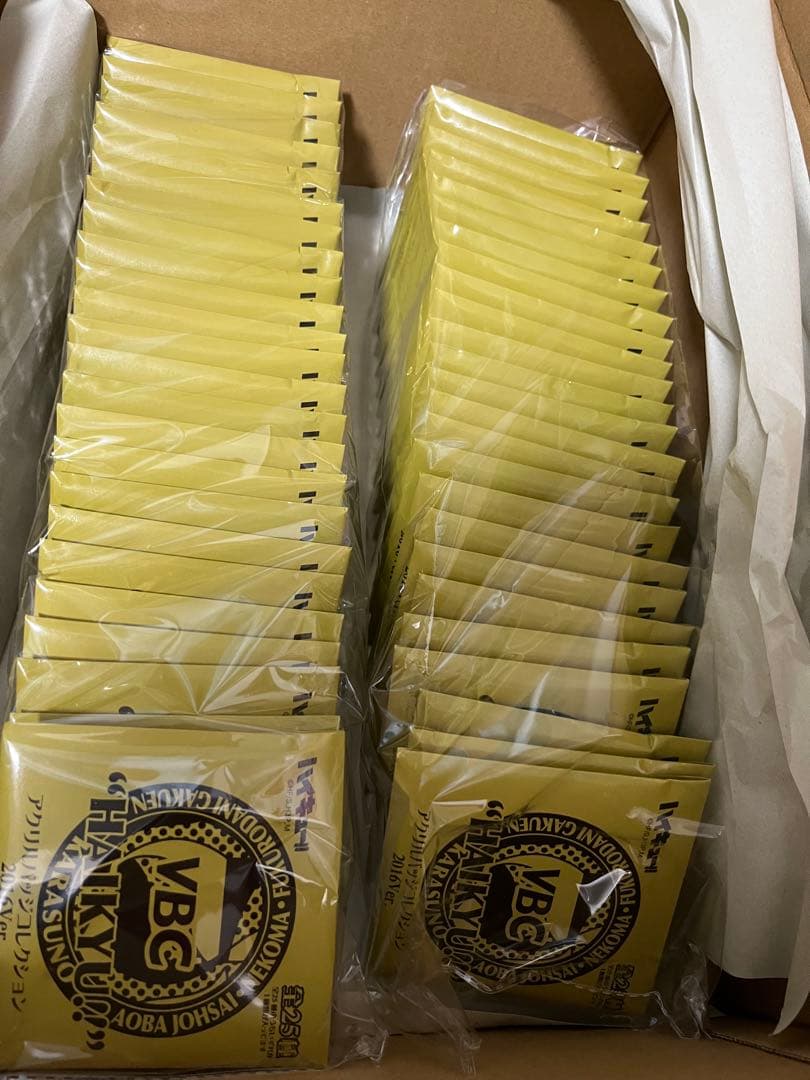 50個　ハイキュー!! VBC アクリルバッジコレクション 2016ver.