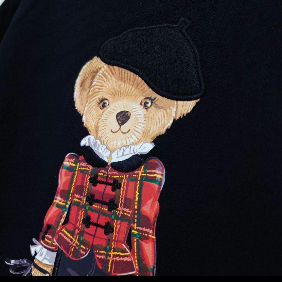 ラルフローレン　POLO BEAR トレーナー 黒 140サイズ