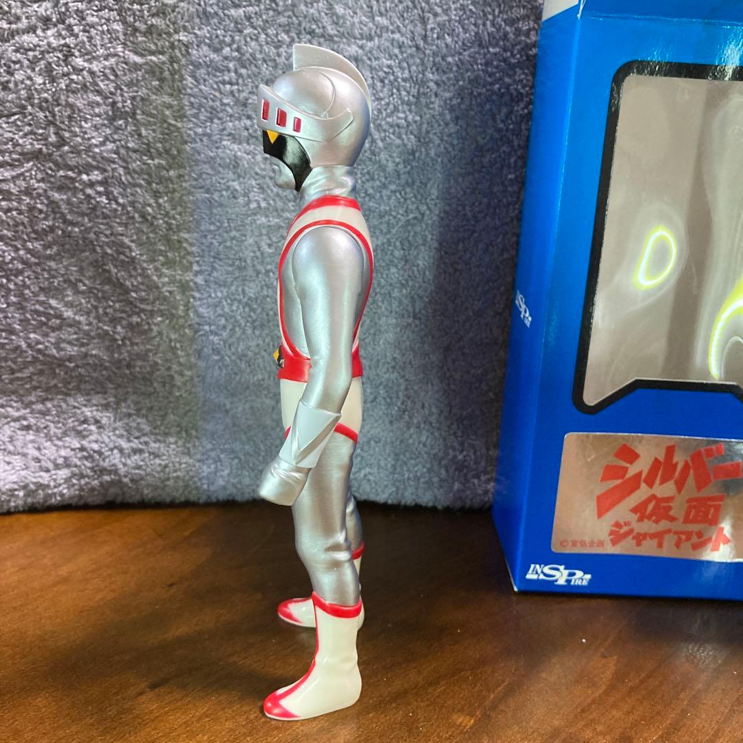 インスパイア　シルバー仮面　ジャイアント　ソフビ