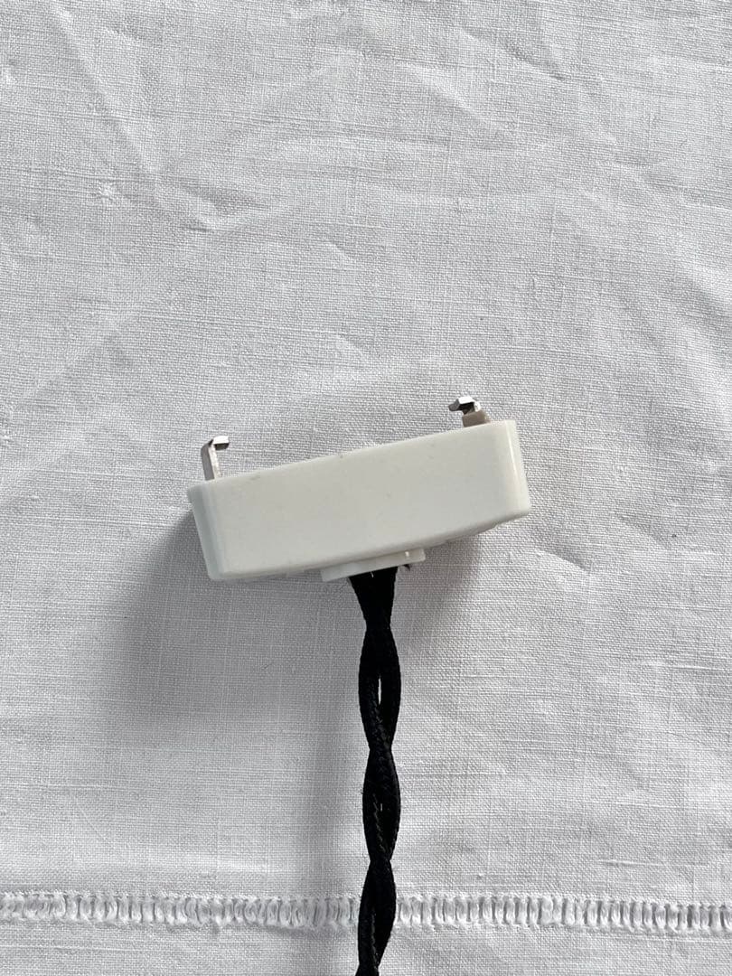 【美品】フランスアンティーク ミルクグリーンガラス シェードランプ[3213]