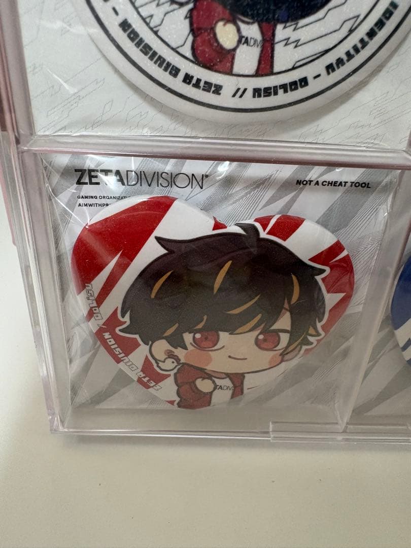 ZETADIVISION 缶バッジ どりす あげどり はめつ