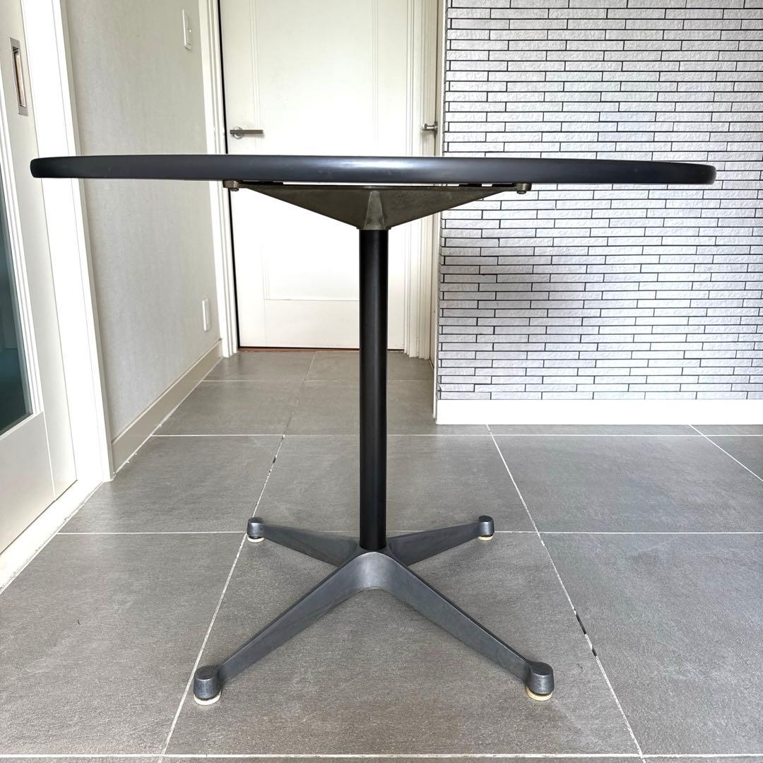 むうハーマンミラー コントラクトベーステーブル 天板直径90cm