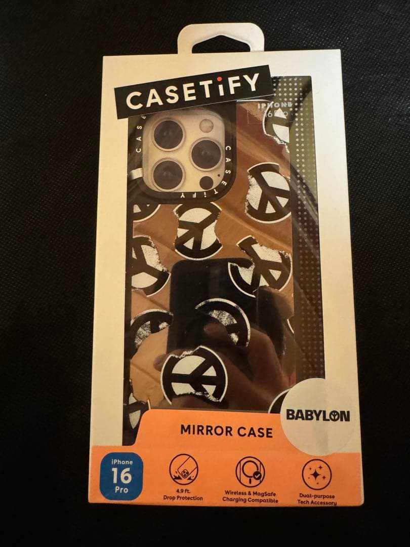 【新品未開封】CASETiFY iPhone 16 Pro用ミラーケース