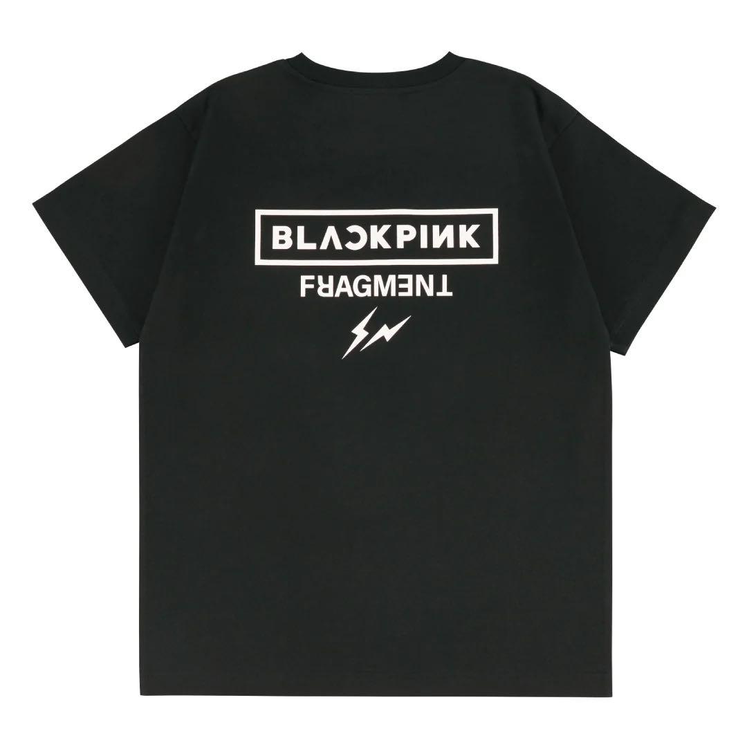 FRAGMENTTシャツBLACKFRGMT BLACKPINK ブラックピンク