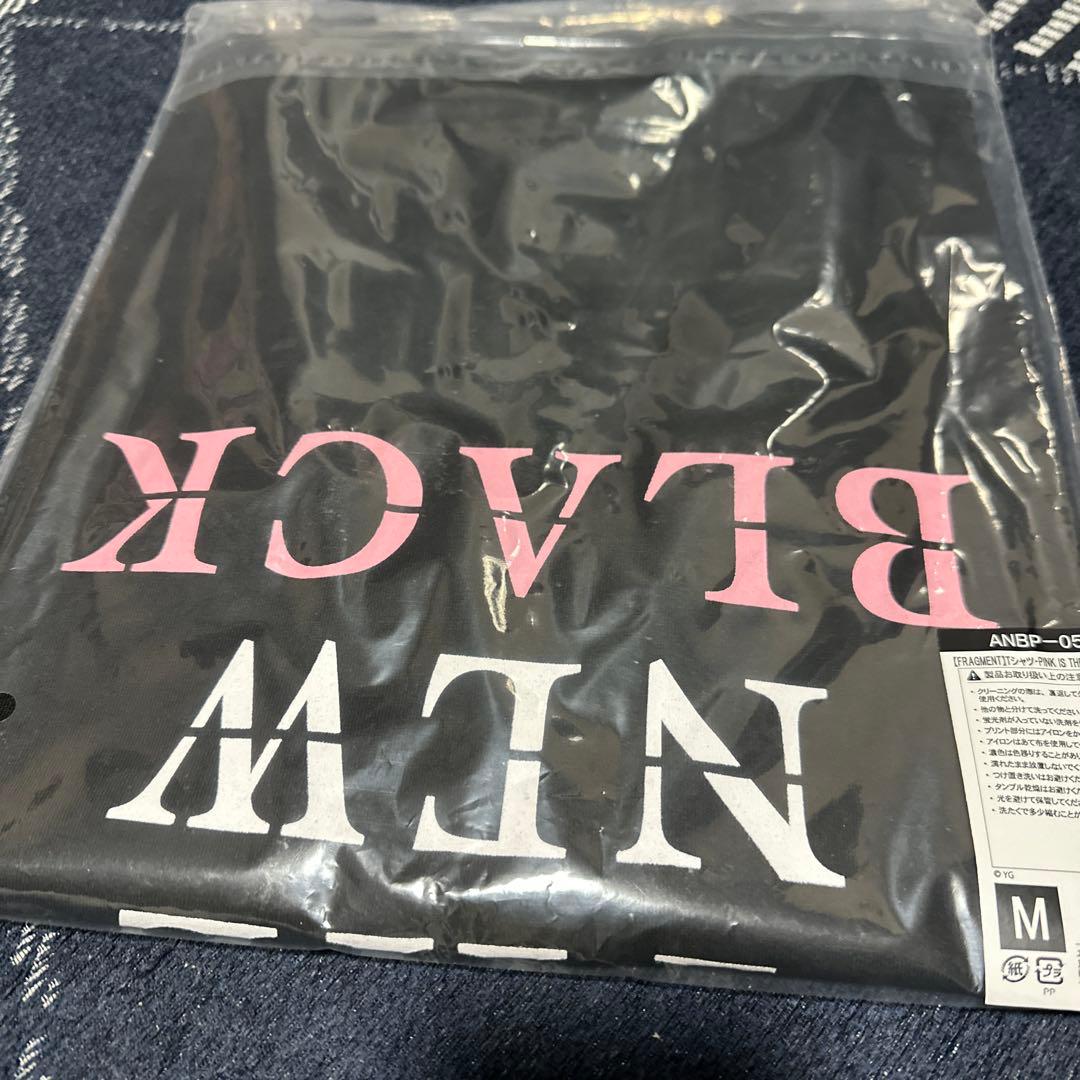 FRAGMENTTシャツBLACKFRGMT BLACKPINK ブラックピンク