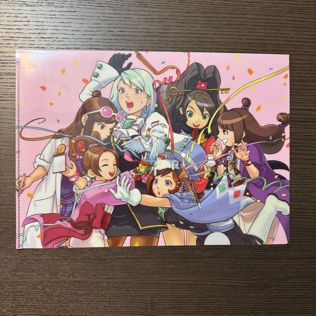 【超レア】　逆転裁判　限定　クリアファイル