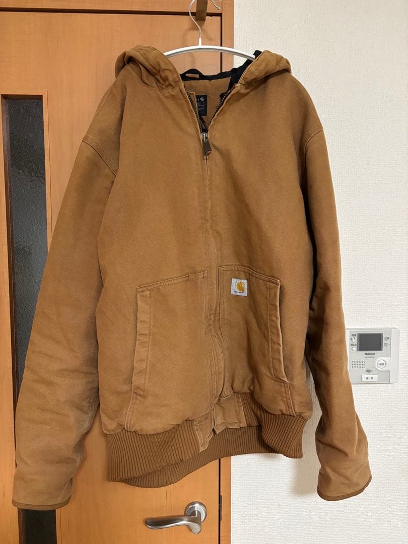 Carhartt ブラウン アクティブジャケット M