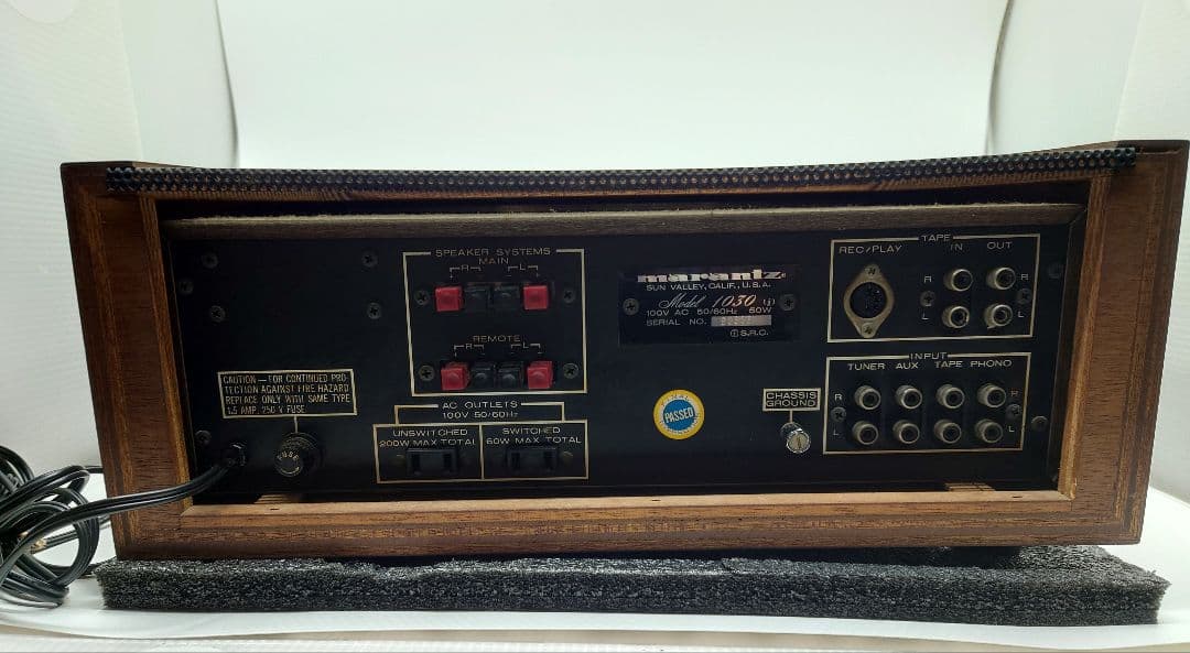 marantz Model 1030 プリメインアンプ 純正ウッドケース付き