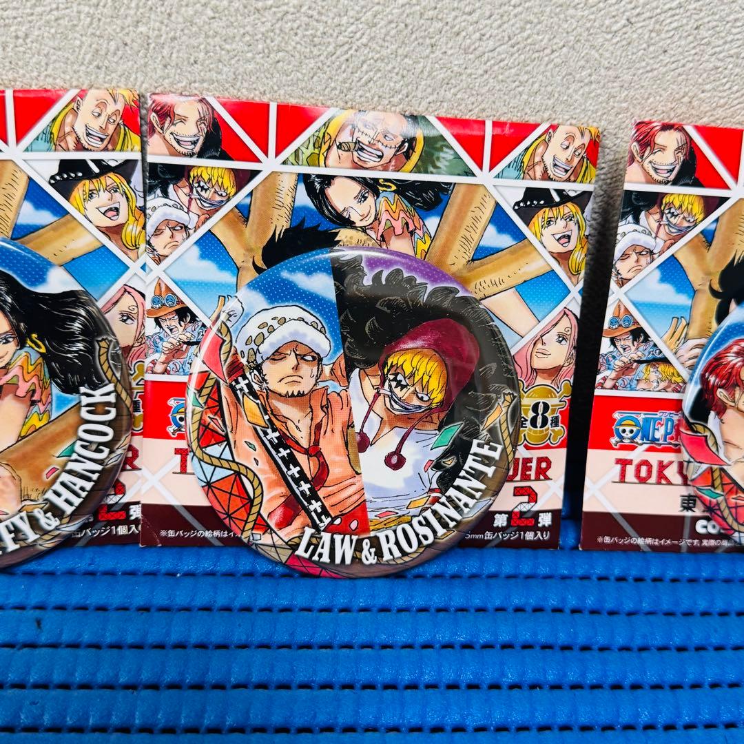 ONEPIECE 東京ワンピースタワー コレクション缶バッジ 第2弾 セット ゅ