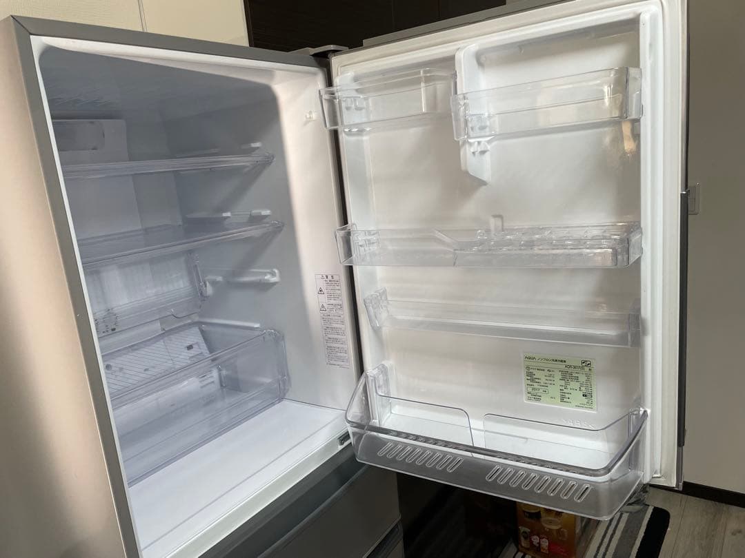 AQUA AQR-361F 大型冷蔵庫 300L以上 4ドア 右開き 動作保証付