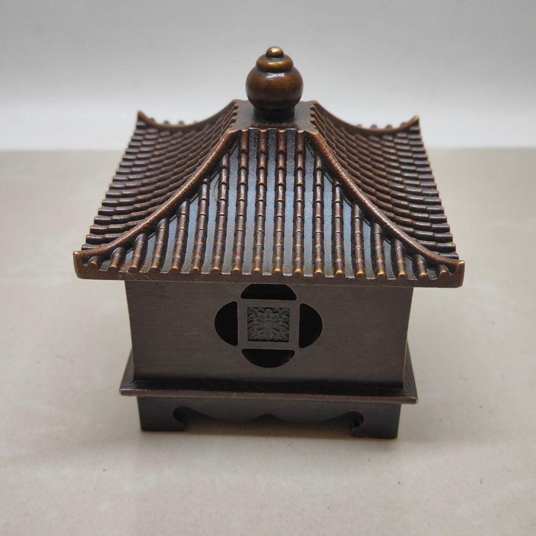香炉 檀舎香居 室内薫香炉 茶道具 香道具 銅製品 工芸品 置物