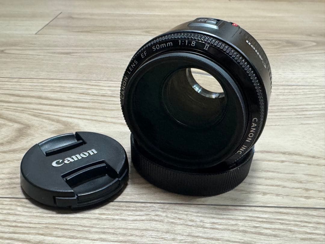 Canon EF 50mm f/1.8 II キャノン 一眼レフ 単焦点レンズ