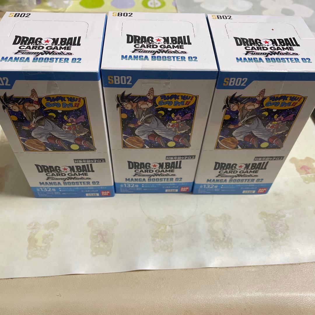 ドラゴンボールカードゲーム Manga Booster 02 3box セット