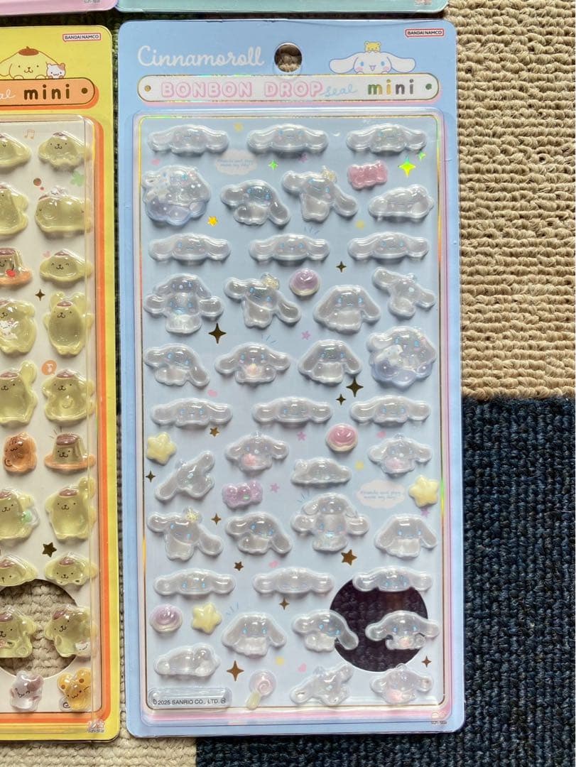 サンリオ ボンボンドロップミニシール 8枚セット