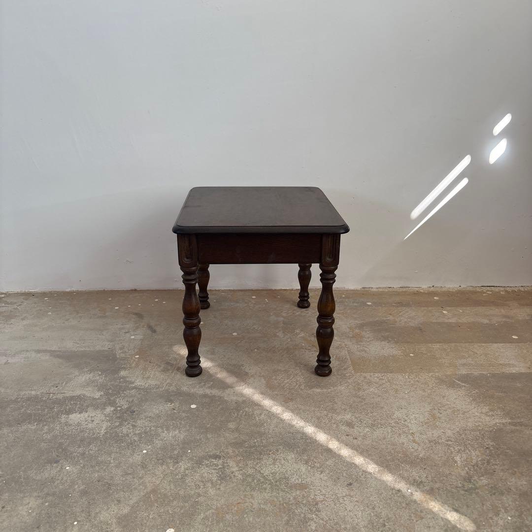 アンティーク　木製座卓 引き出し付き　古道具　骨董