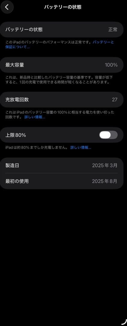 iPad mini (第7世代) 128GB Wi-Fi　スペースグレー