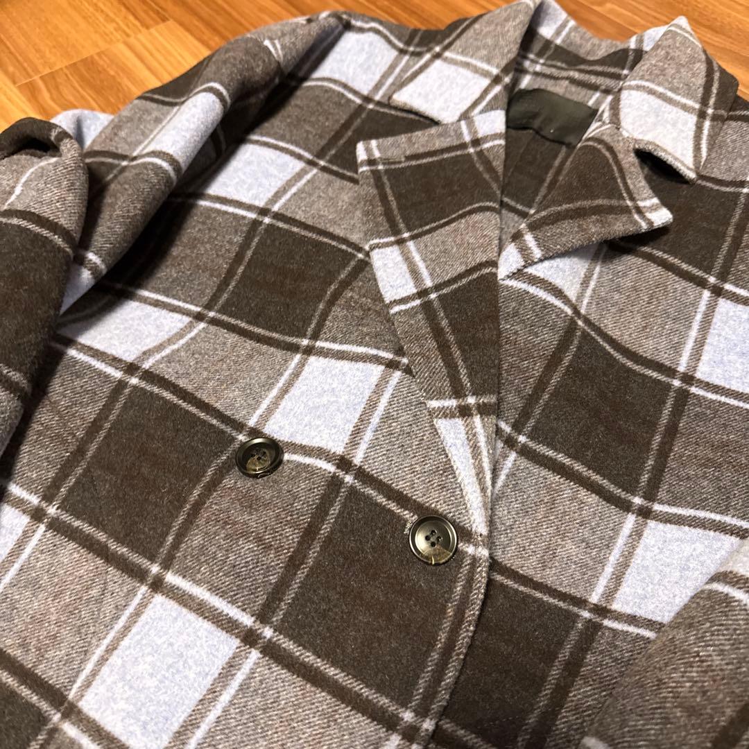 JEANASiS Wチェスターウールリバーミドルコート