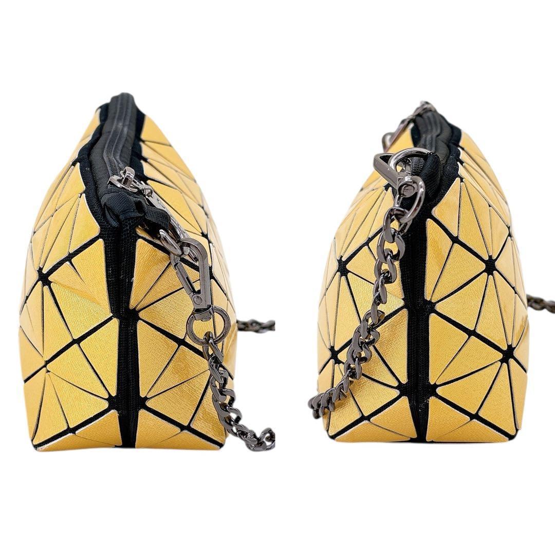 【美品】BAOBAOバオバオ /チェーンミニショルダーバッグ /イッセイミヤケ