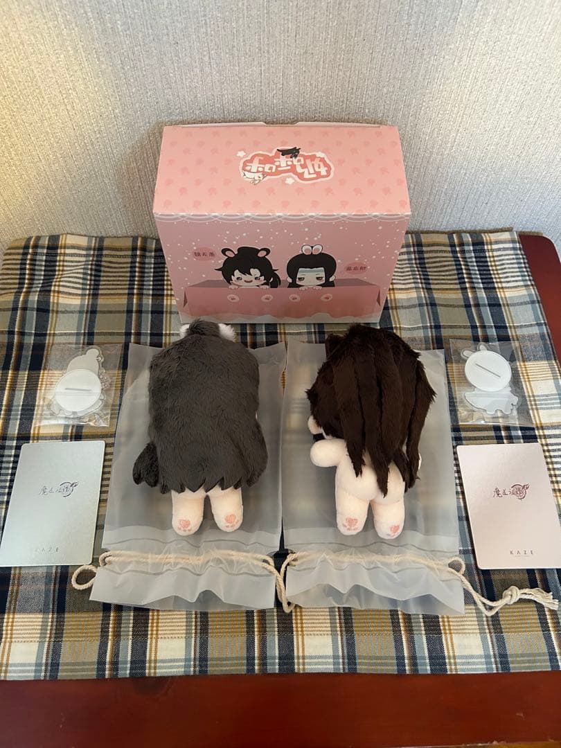 魔道祖師　kaze 10cm ぬいぐるみ(骨なし) 新品未使用