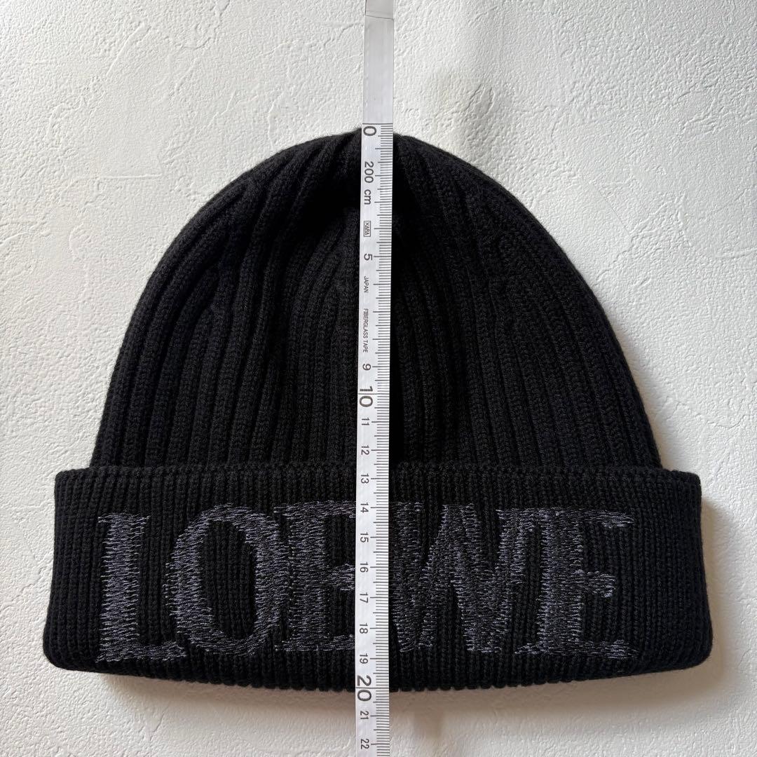 ラスト1点！LOEWE ロエベ ウール ビーニー ニット帽