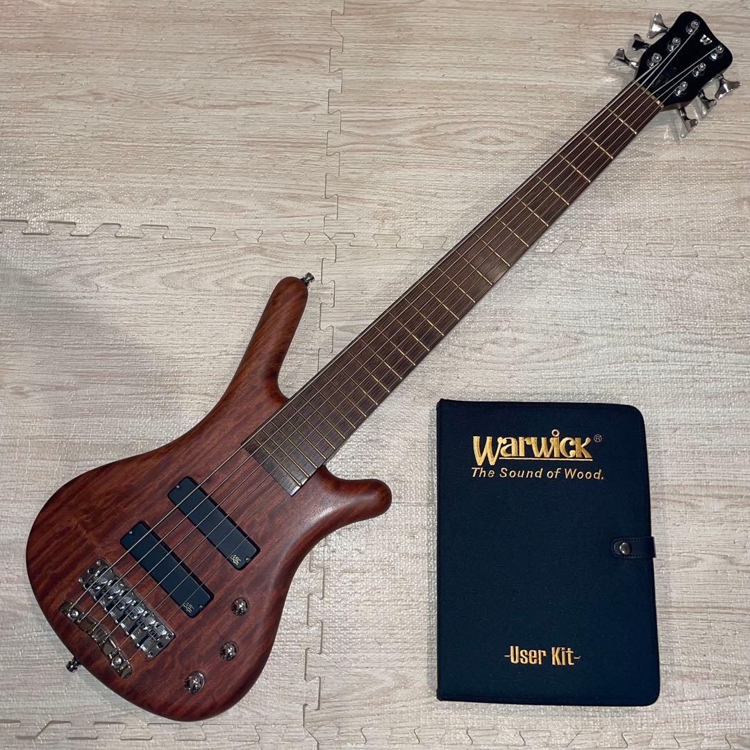 Warwick Corvette Standardドイツ製6弦ベース ボルトオン