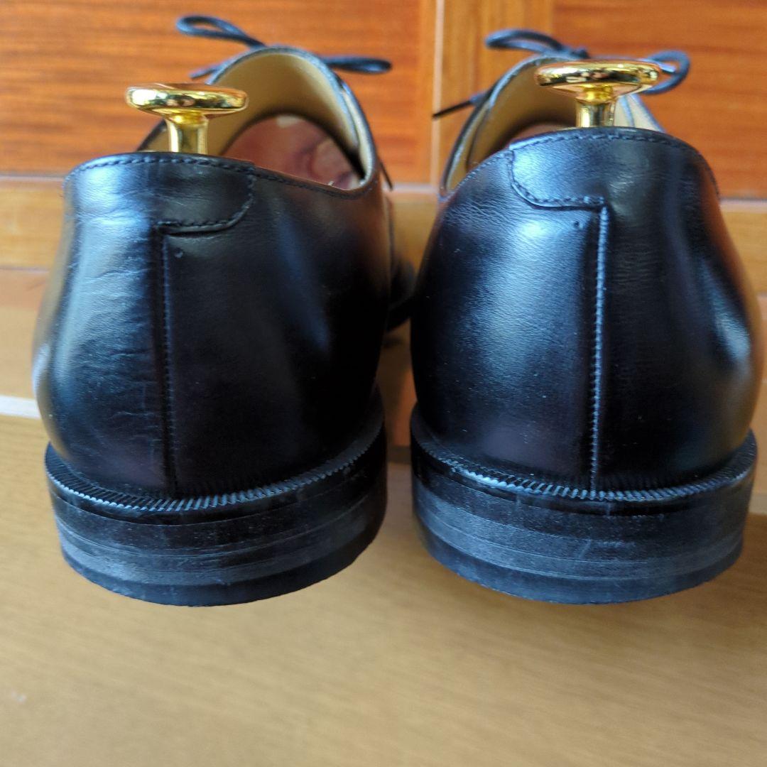 REGAL ブラックレザー キャップトゥ ドレスシューズ フォーマル25.5EE