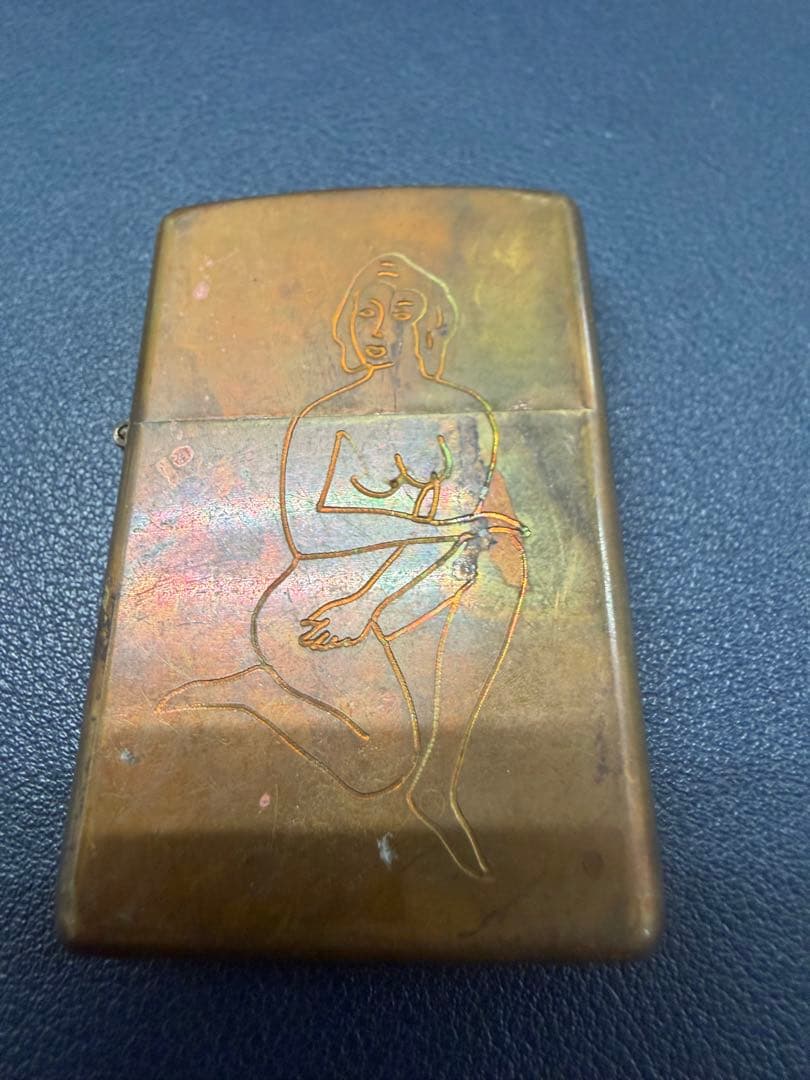 激レア ベトナム ジッポー ヌードデッサン(本人コメント付き) ZIPPO