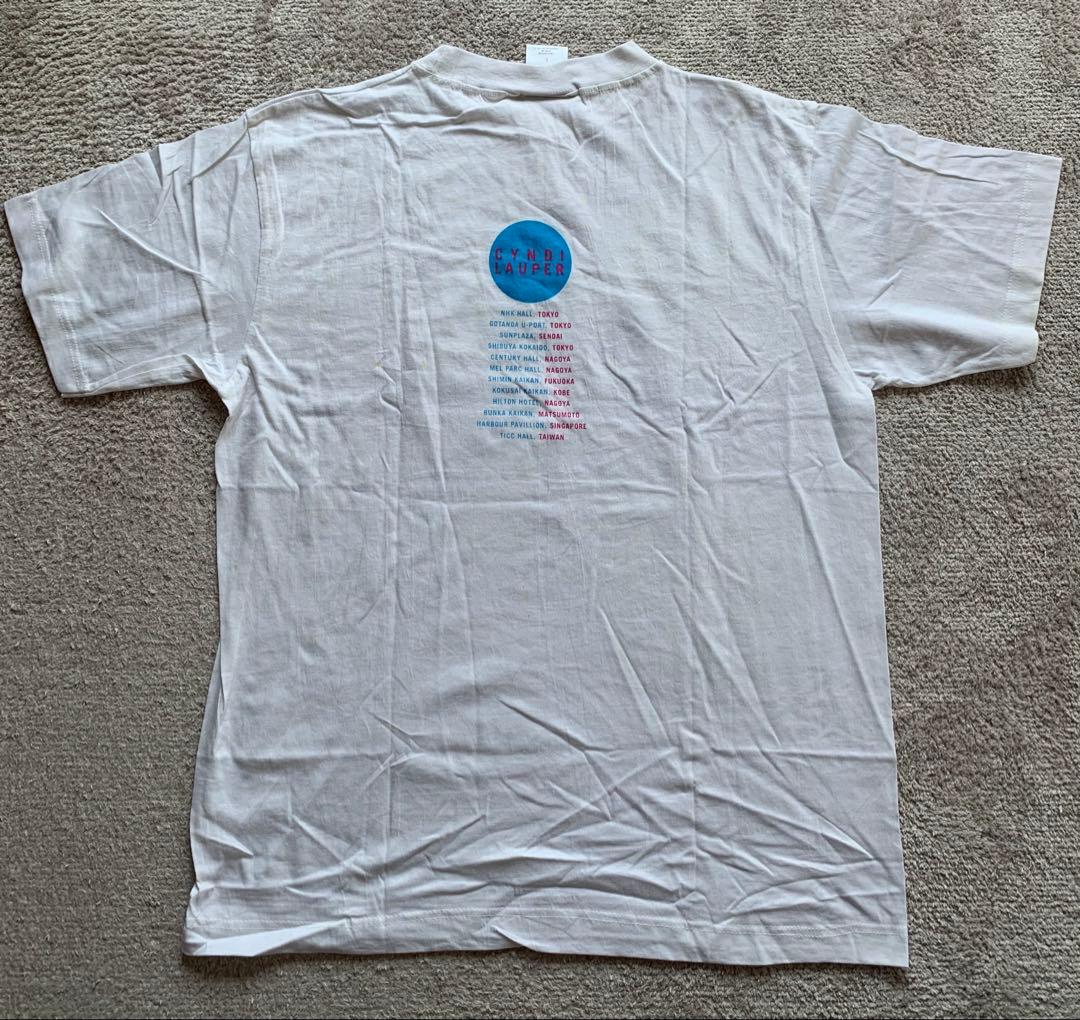【未使用品 汚れあり】シンディローパー 1993年 ツアーTシャツ