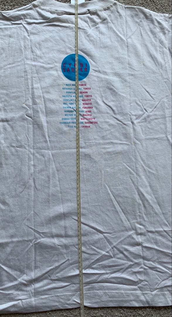 【未使用品 汚れあり】シンディローパー 1993年 ツアーTシャツ