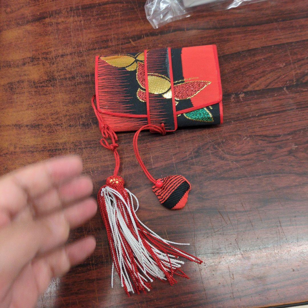 ★banana★七五三 はこせこセット　21センチ未使用タグ付き　黒赤