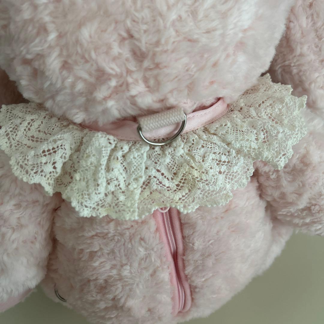 激レア　うさくみゃリュック大　ピンク　BABY