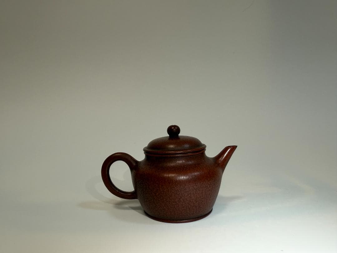 唐物紫砂壺 朱泥「孟臣 日色冷青松」刻 急須 時代品 煎茶道具 美術品