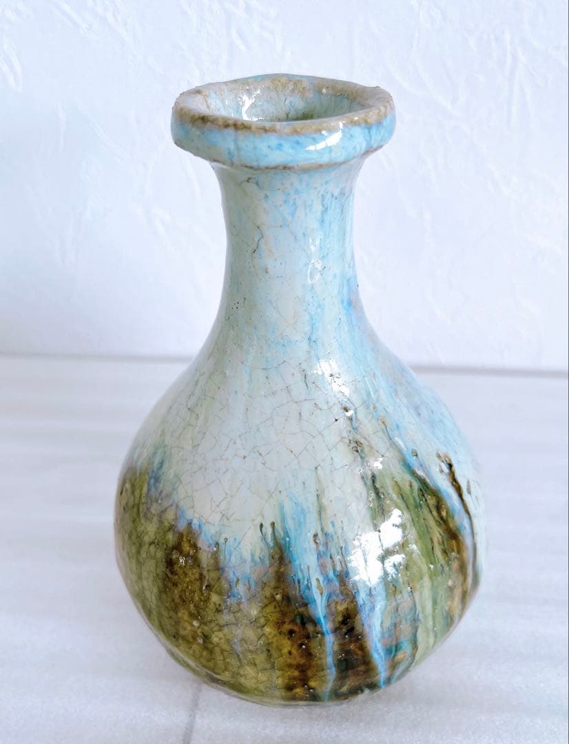 大前悟　鬼ヶ島朝鮮唐津徳利　酒器　徳利　盃　ぐい呑　酒碗　新品未使用　本物保証