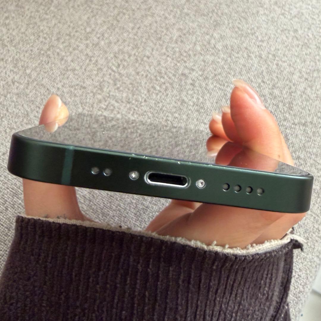 iPhone13mini 128GB グリーン　バッテリー100%