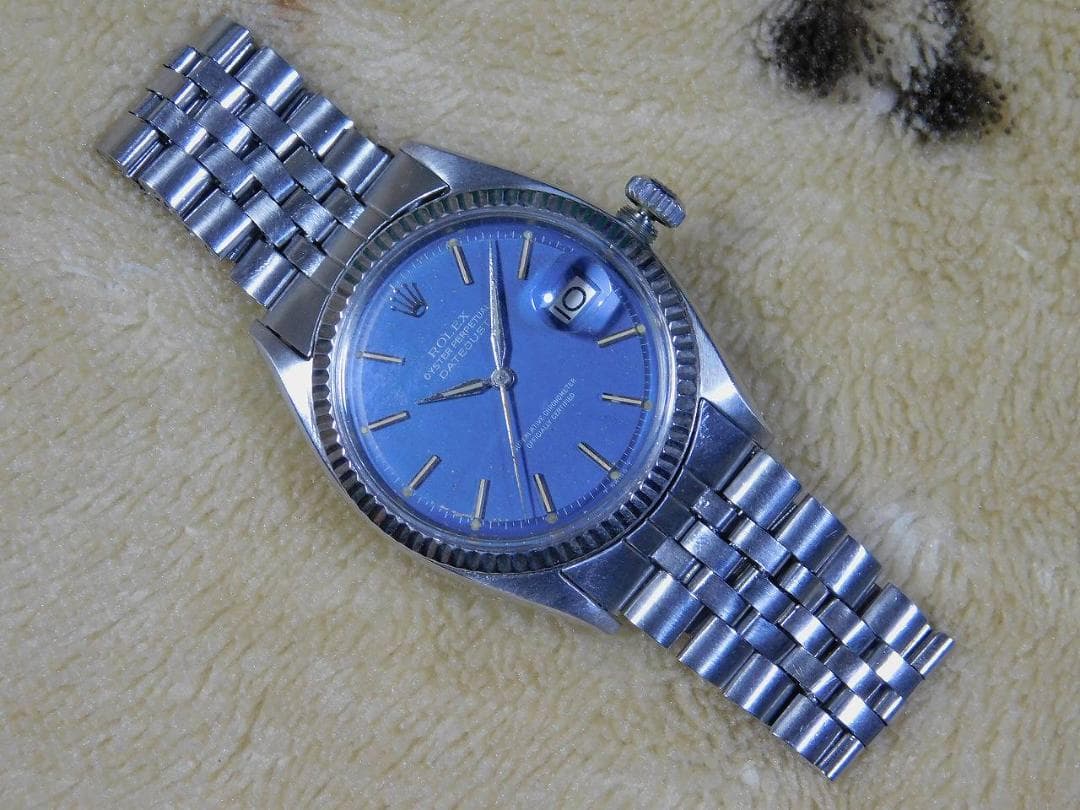 NIWASIさま専用 ROLEX Ref.1601 青文字盤 1962年 箱付